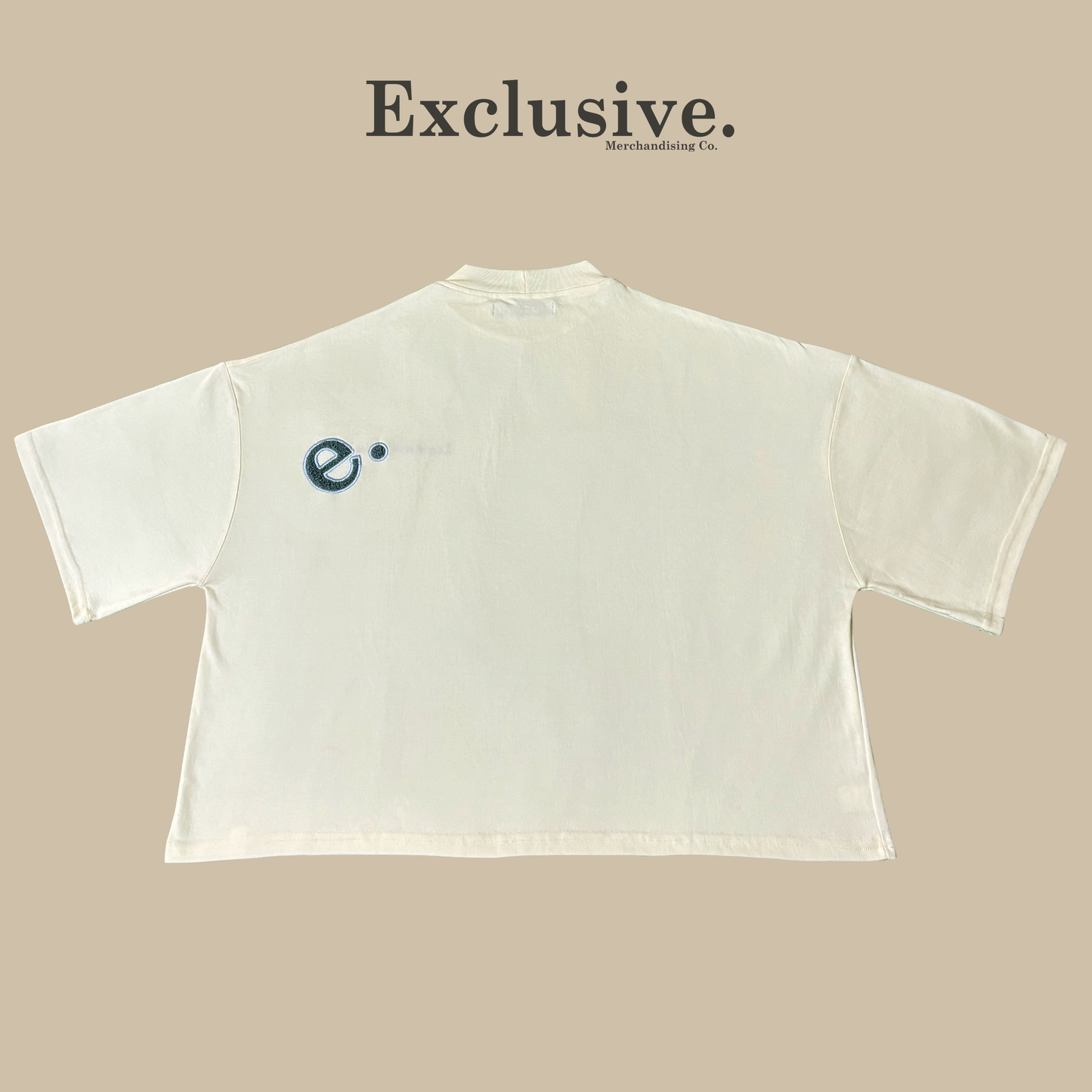 God Wear Cream Oversize Boxifit Premium Tee