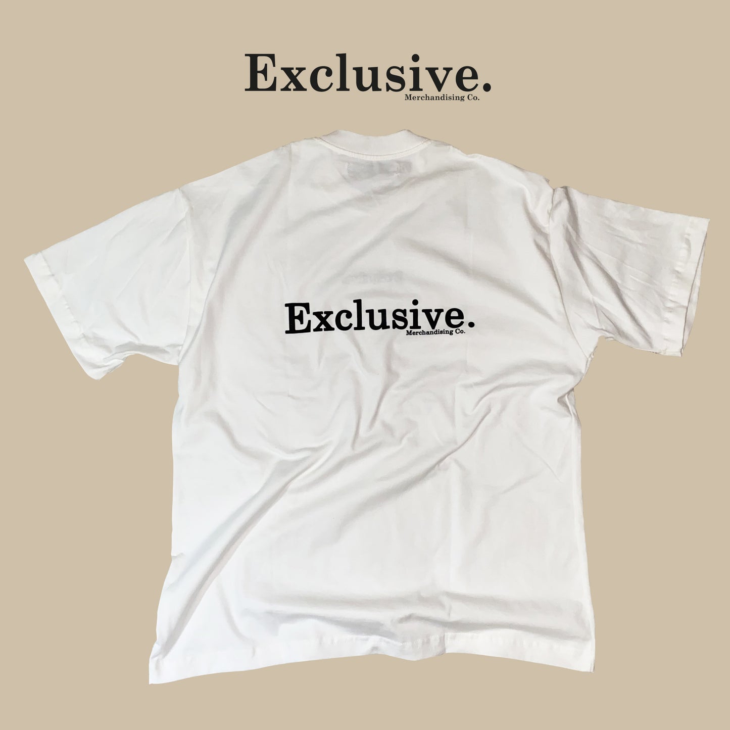 Exclusive. Oversize Premium White Tee (Classic Item)